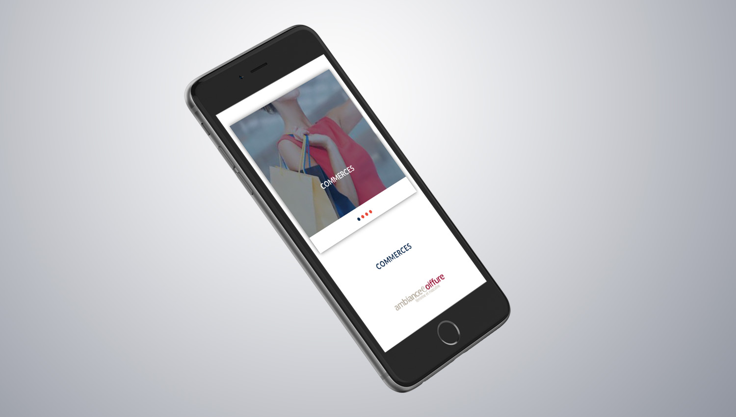 Web design mobile view for Coop PArc Du Rhone 8 Ways