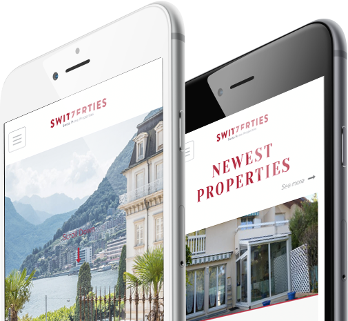 Mobile view design for Switzerties