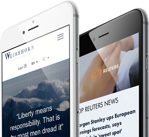 Mobile view design for Weisshorn