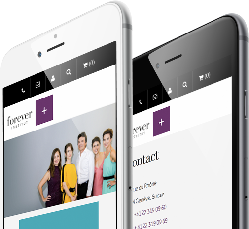 Forever Mobile Responsive Website.