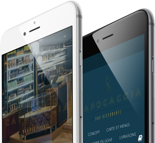 Mobile view design for Capocaccia