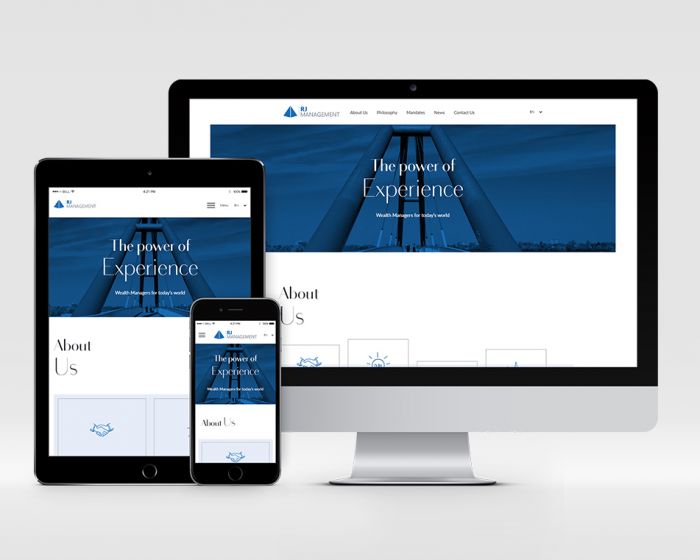 8 Ways Media Creates Professional Website for RJ Management