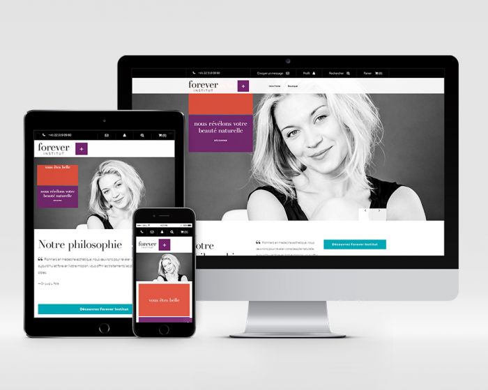 8 Ways Media Designs Website for Forever Institut